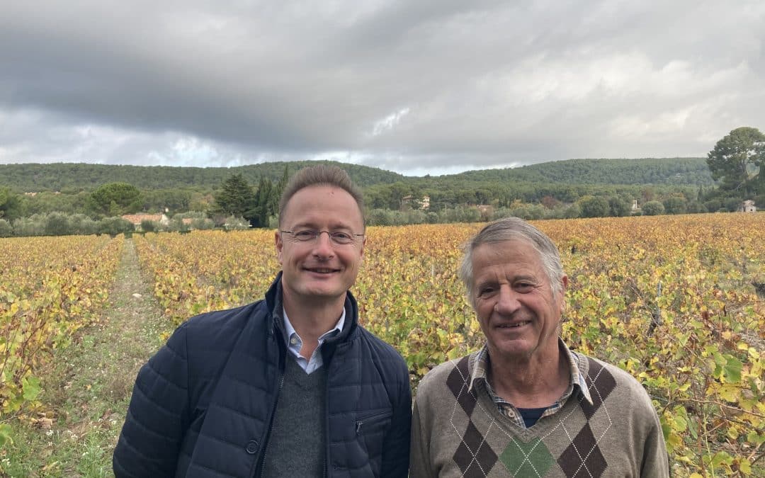 Meeting with François Dumon from Clos d’Albizzi in Cassis