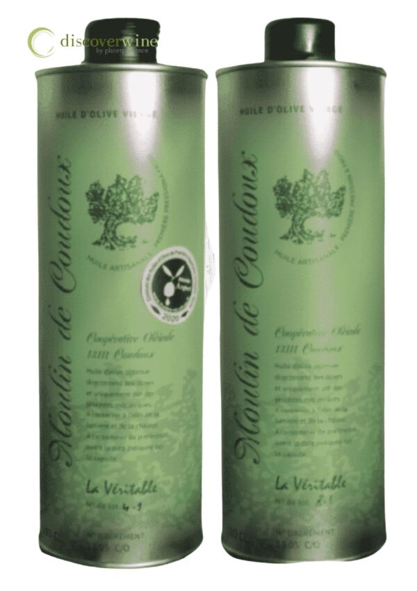 AOP and Tradition Olive Oil<br>Moulin de Coudoux<br>3x1L AOP<br>3x1L Tradition<br>Unit Price